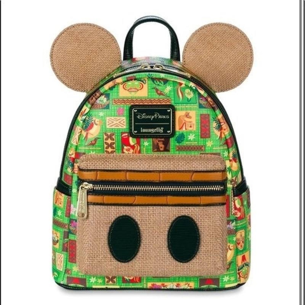 NWT Mickey’s Main Attraction Enchanted Tiki Room Loungefly